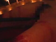 brutal gang drinking and raping an innocent girl in a amateur homemade movie.